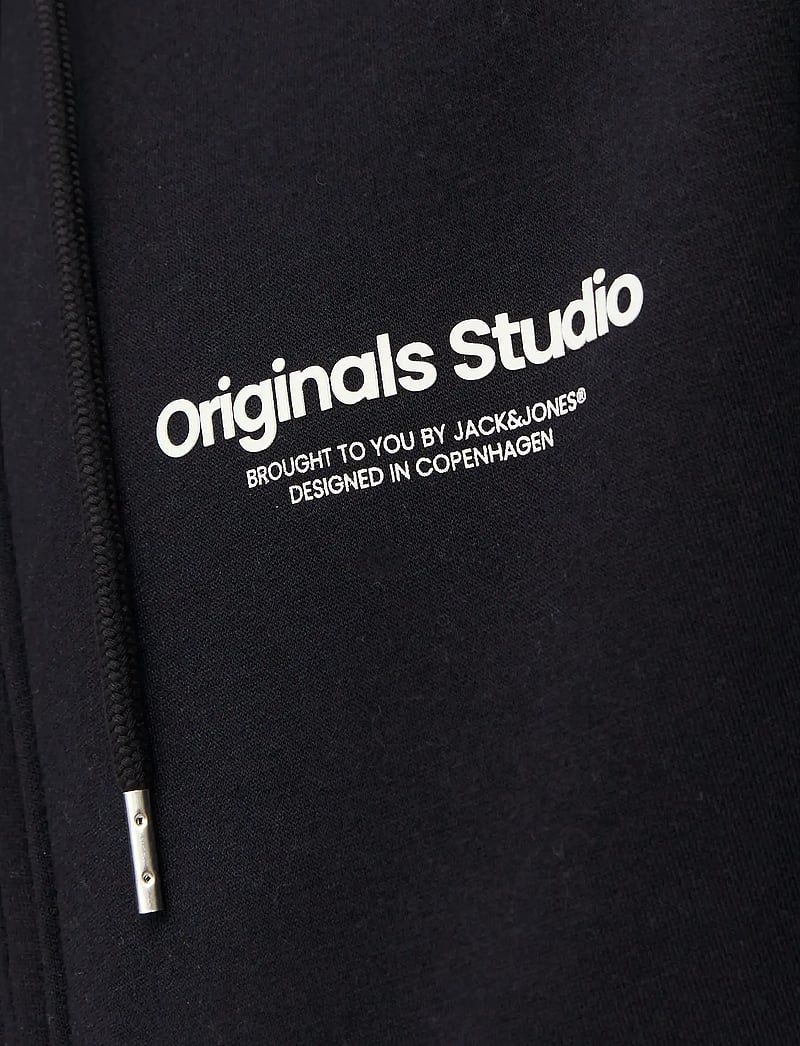 Jack & Jones - JORVESTERBRO SWEAT ZIP HOOD NOOS - kapuzenpullover - black - 5