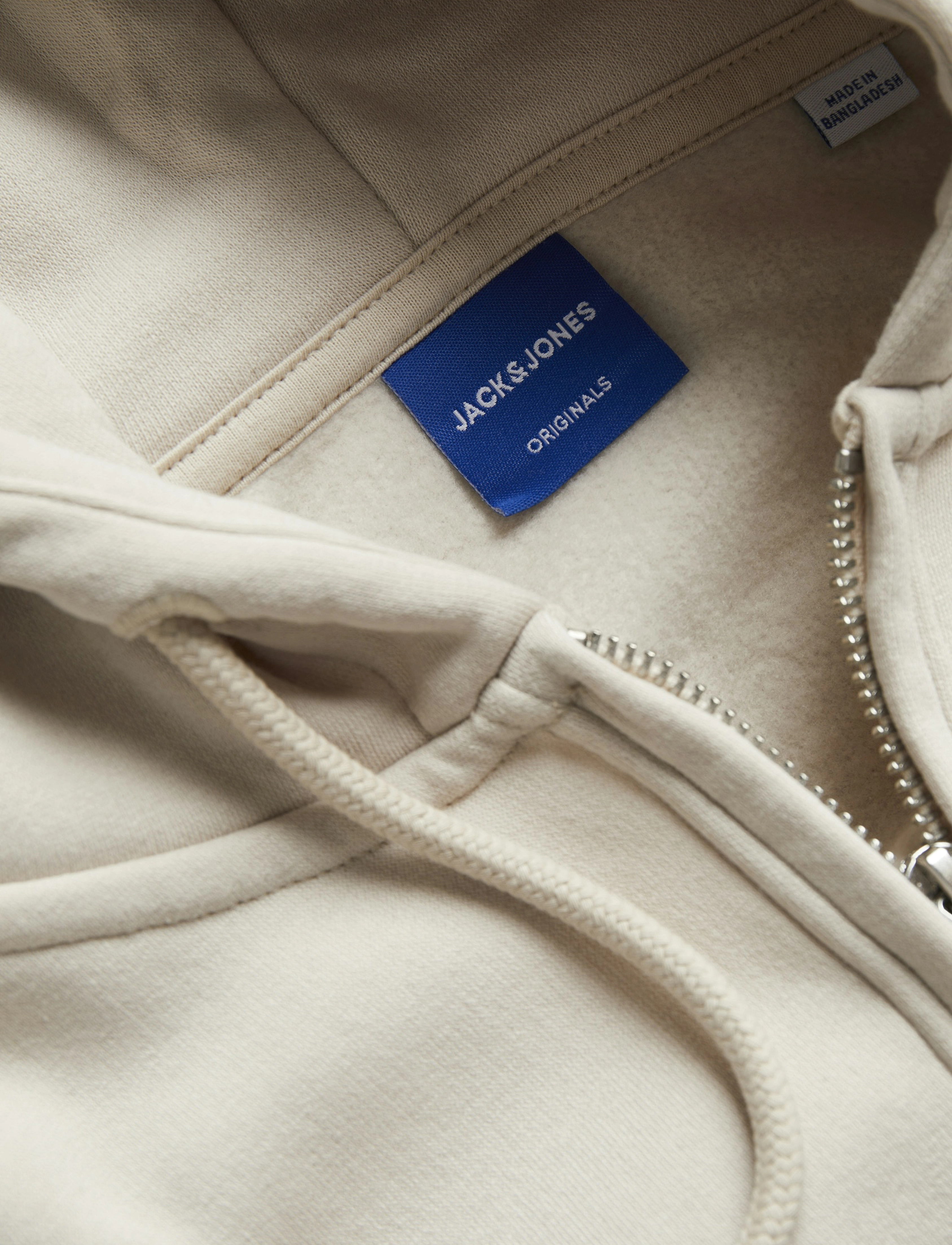 Jack & Jones - JORVESTERBRO SWEAT ZIP HOOD NOOS - sweatshirts - moonbeam - 3