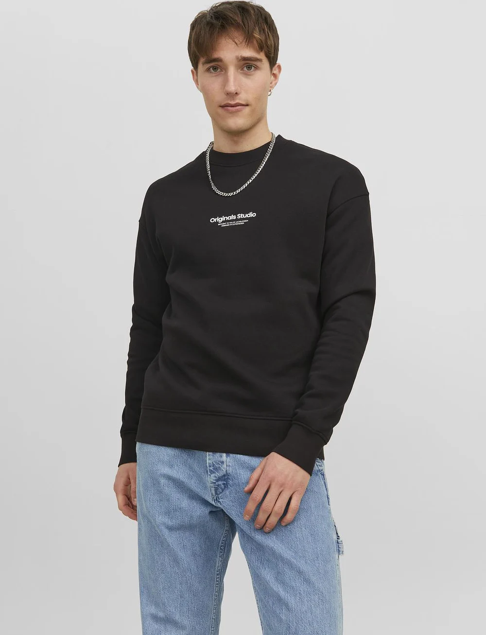 Jack & Jones - JORVESTERBRO SWEAT CREW NECK NOOS - kollektsioonid - black - 0