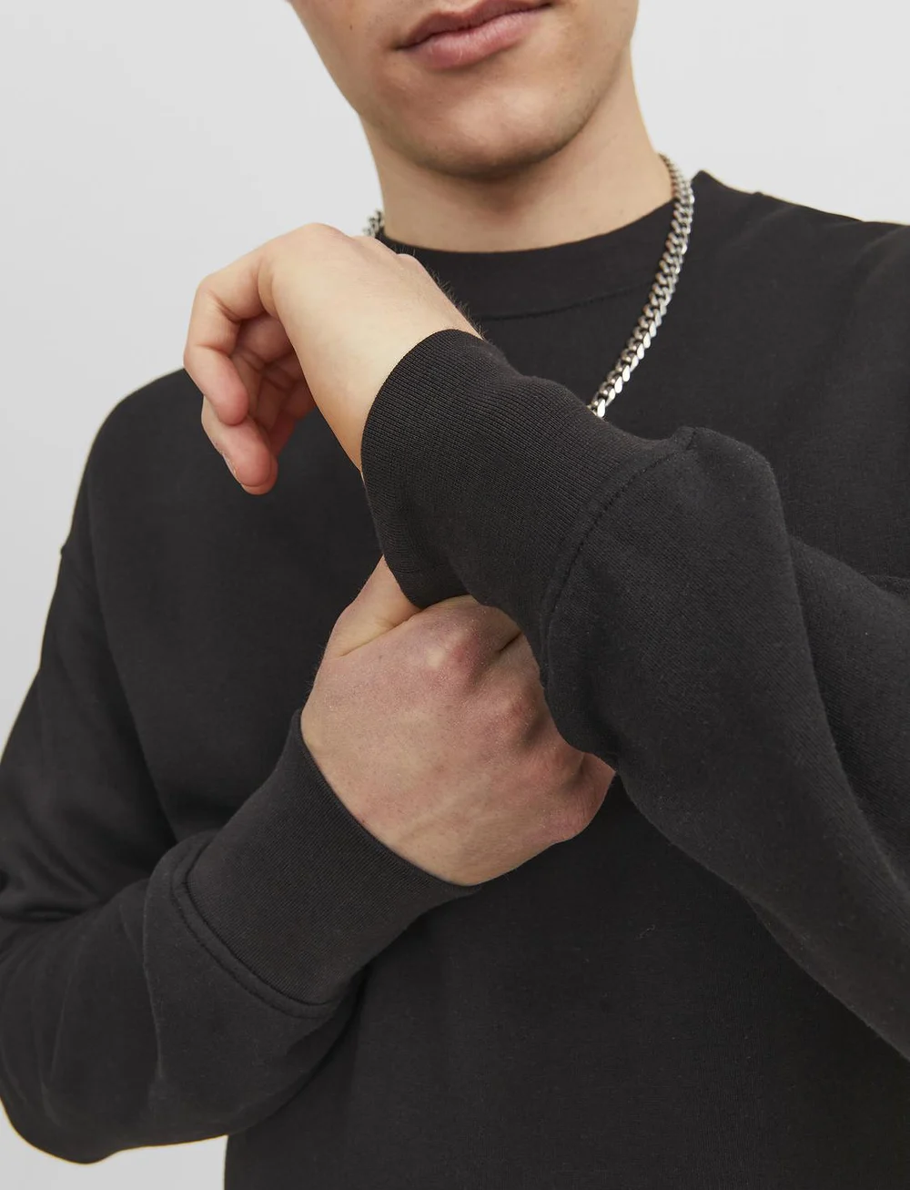 Jack & Jones - JORVESTERBRO SWEAT CREW NECK NOOS - kollektsioonid - black - 5