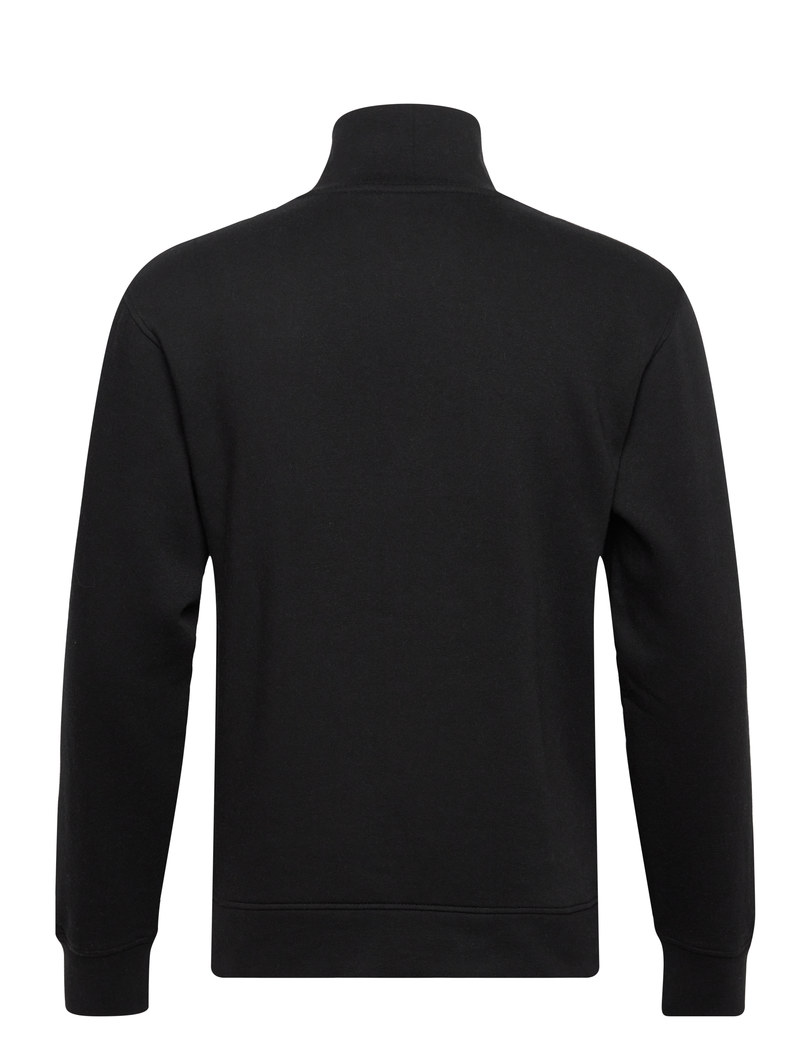 Jack & Jones - JORVESTERBRO SWEAT QUARTER ZIP HN SN - feriefavoritter - black - 2