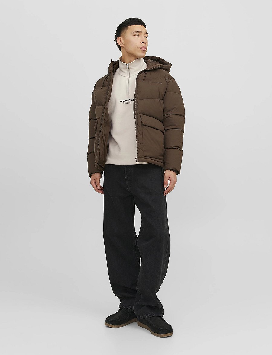 Jack & Jones - JORVESTERBRO SWEAT QUARTER ZIP HN NOOS - collections - moonbeam - 5