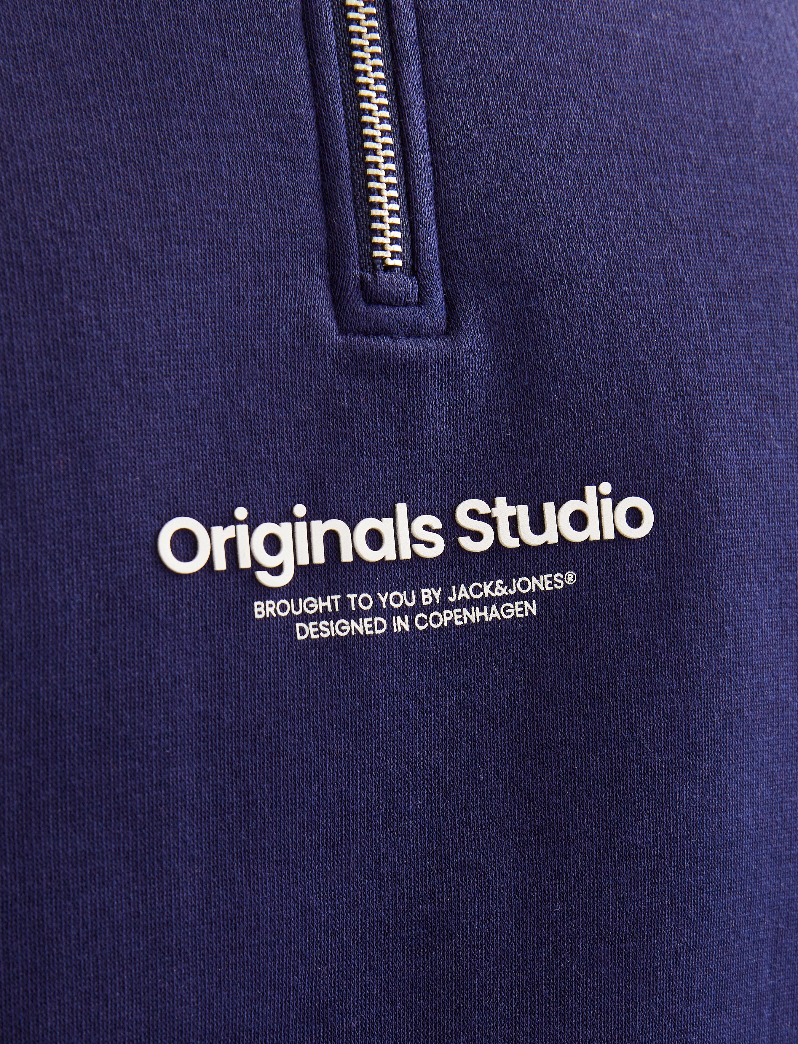 Jack & Jones - JORVESTERBRO SWEAT QUARTER ZIP HN SN - urlaubsfavoriten - ocean cavern - 5