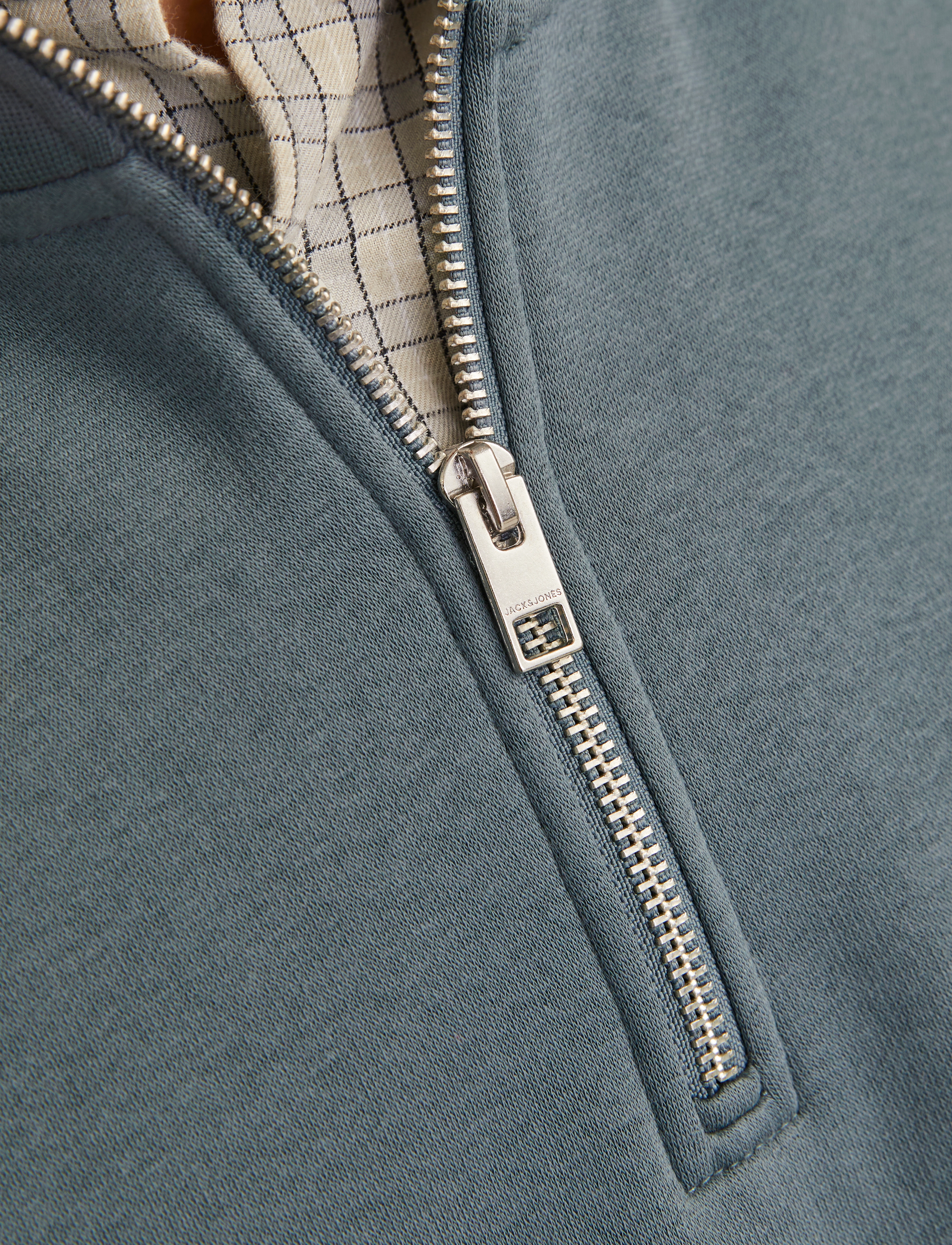 Jack & Jones - JORVESTERBRO SWEAT QUARTER ZIP HN SN - puhkuse põhitooted - stormy weather - 5
