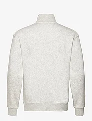 Jack & Jones - JORVESTERBRO SWEAT QUARTER ZIP HN NOOS - sweatshirts - white melange - 1