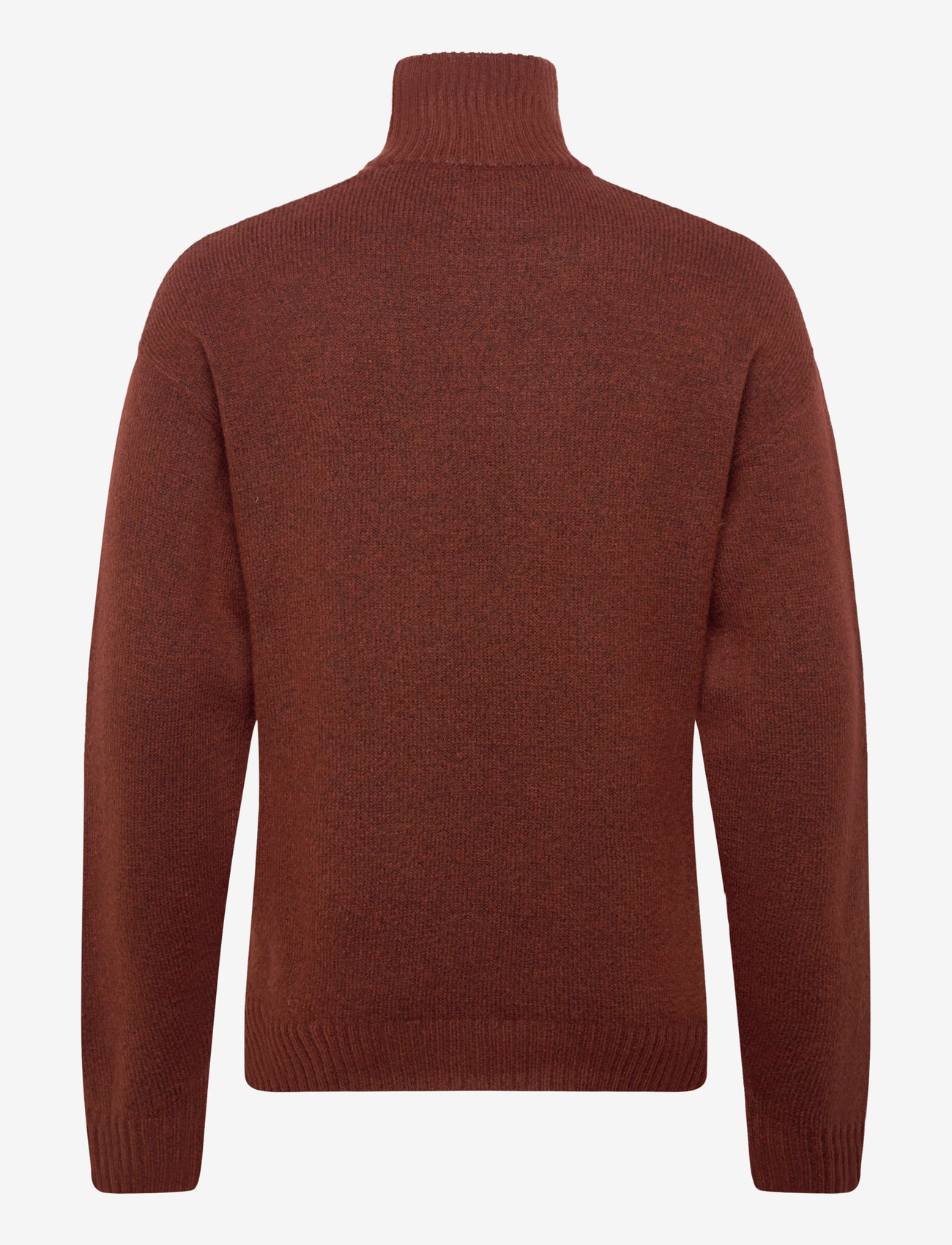 Jack & Jones - JOROLLIE KNIT HALF ZIP SN - halfzip strik - brandy brown - 1