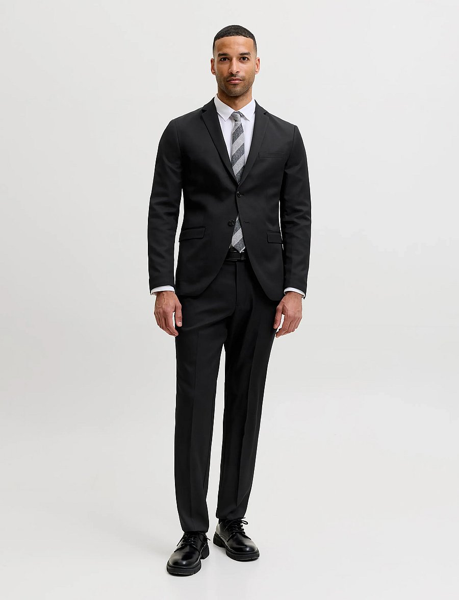 Jack & Jones - JPRCOSTA SUIT - vienaeiliai švarkai - black - 0
