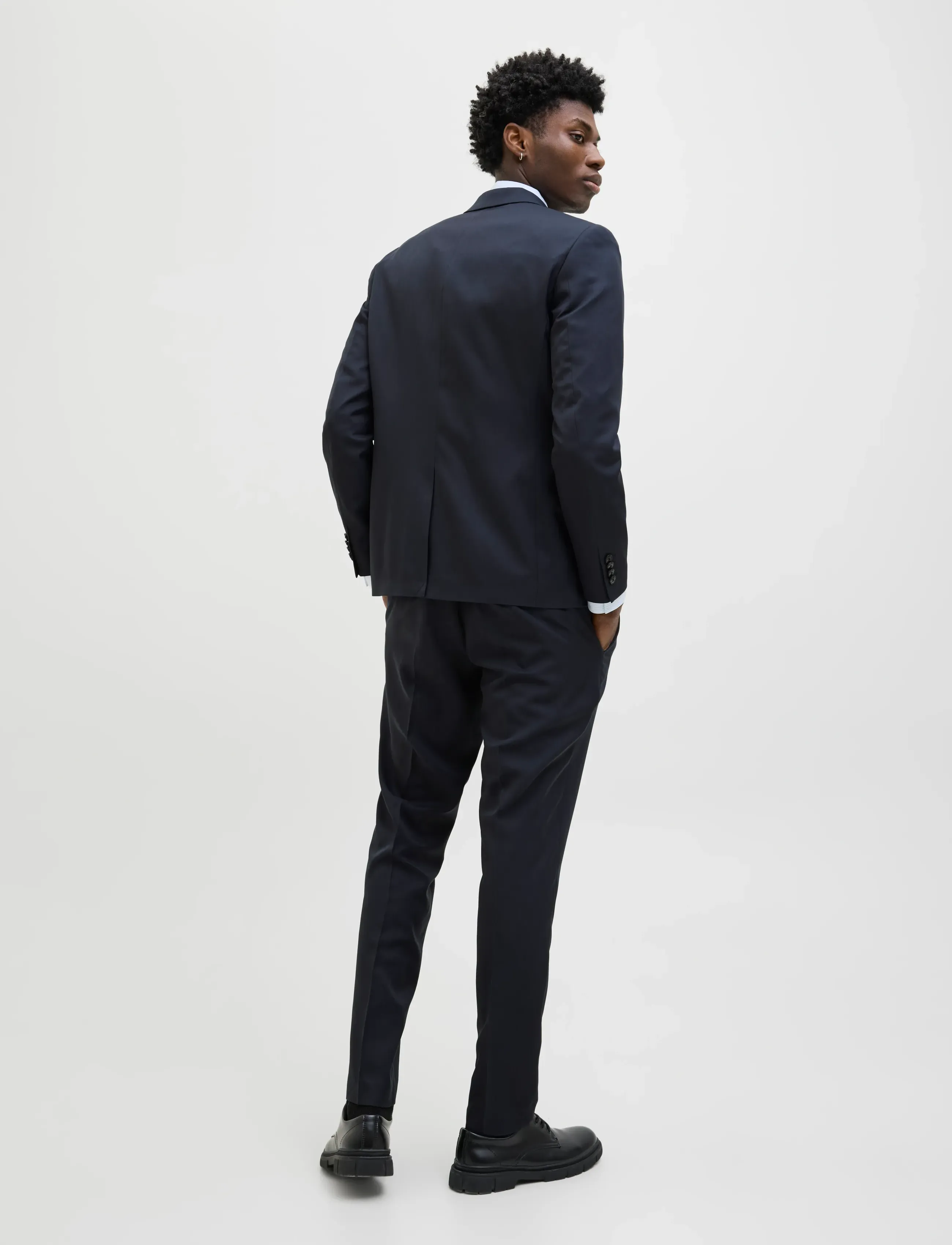Jack & Jones - JPRCOSTA SUIT - Ühe rinnatisega pintsakud - dark navy - 5