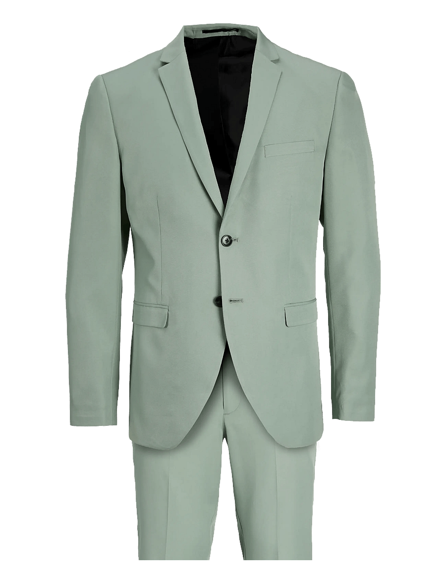 Jack & Jones - JPRCOSTA SUIT - vienrindas žaketes - iceberg green - 2