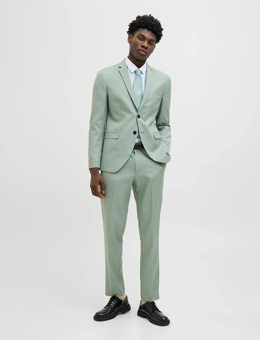 Jack & Jones - JPRCOSTA SUIT - vienrindas žaketes - iceberg green - 4