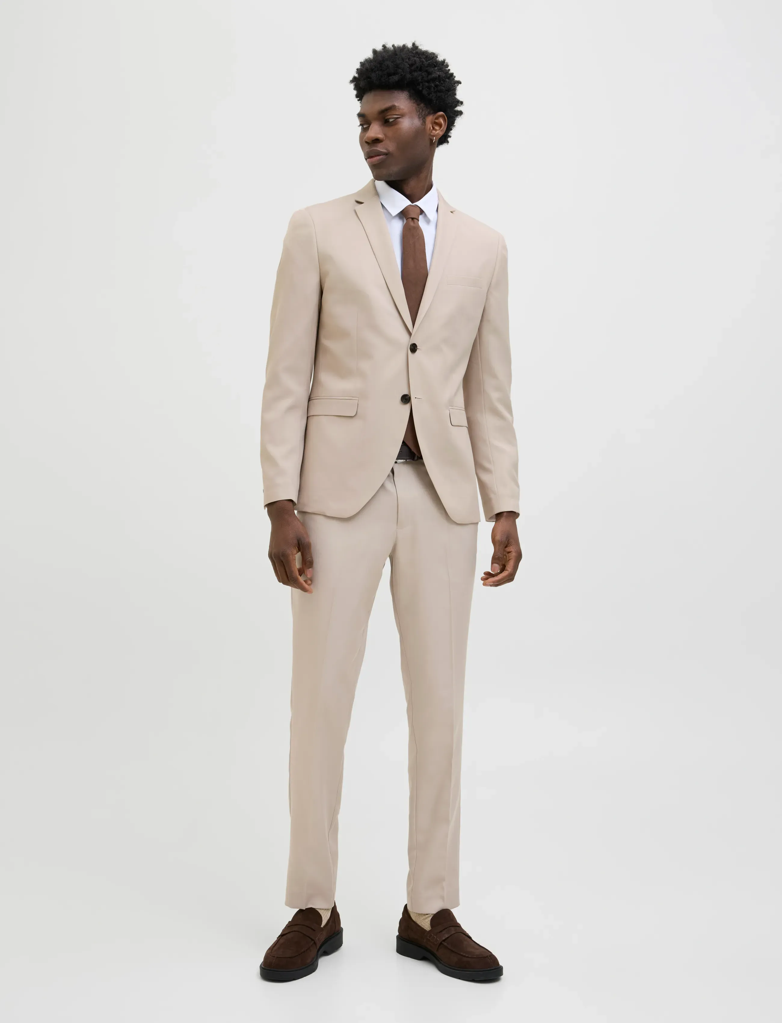 Jack & Jones - JPRCOSTA SUIT - enkeltradede blazere - pure cashmere - 4