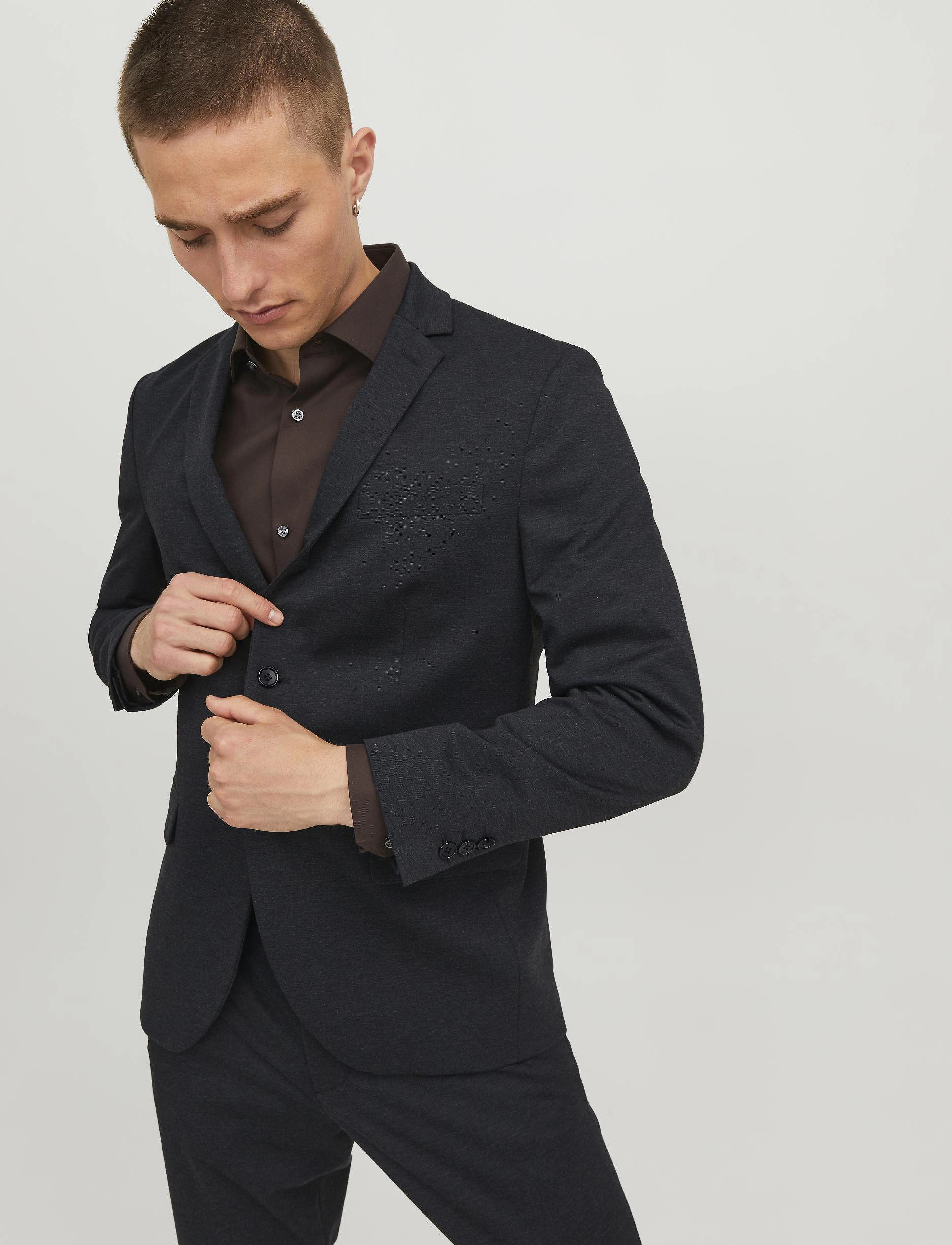 Jack & Jones - JPRJONES STRETCH BLAZER NOOS - black beauty - 4