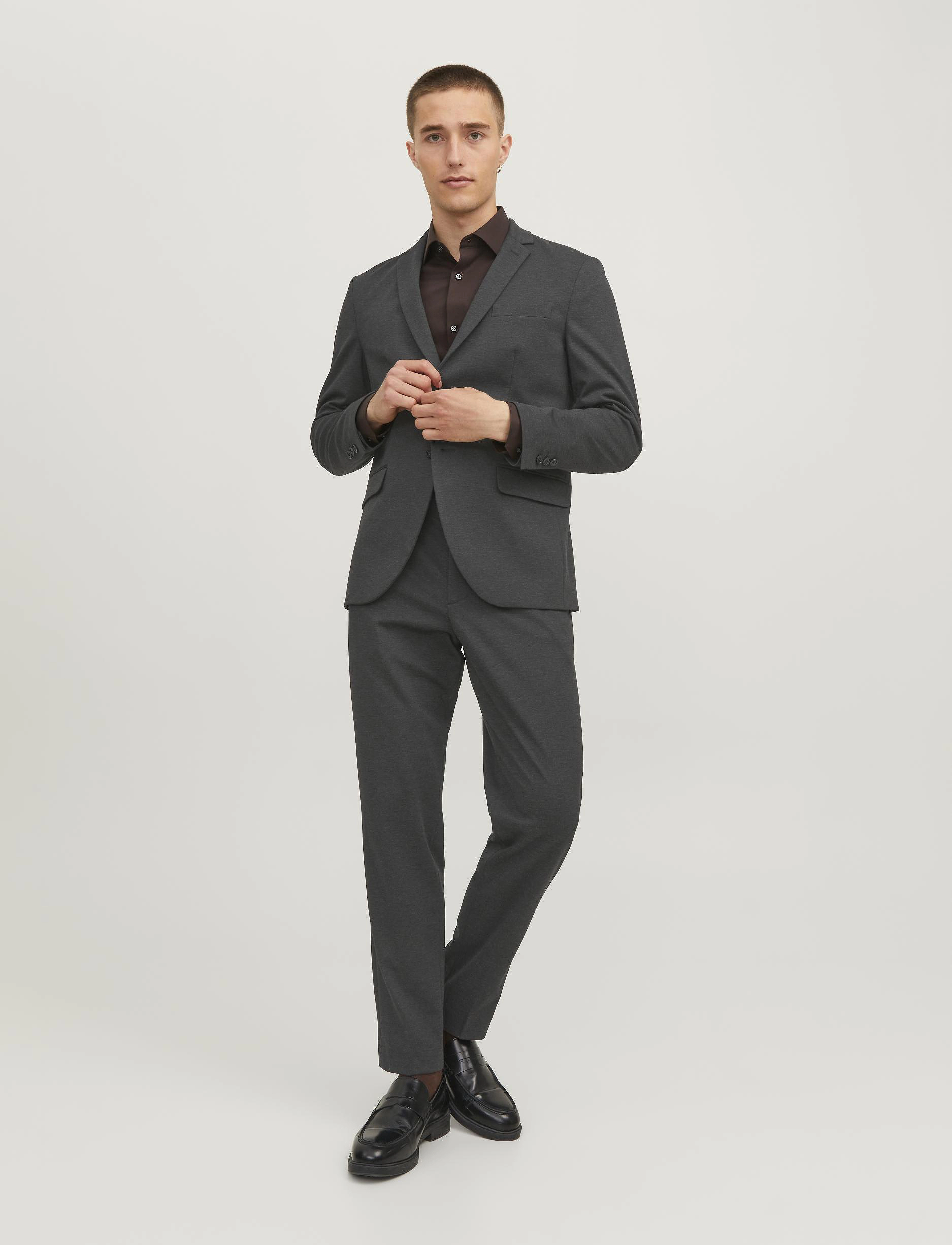 Jack & Jones - JPRJONES STRETCH TROUSER NOOS - black beauty - 3