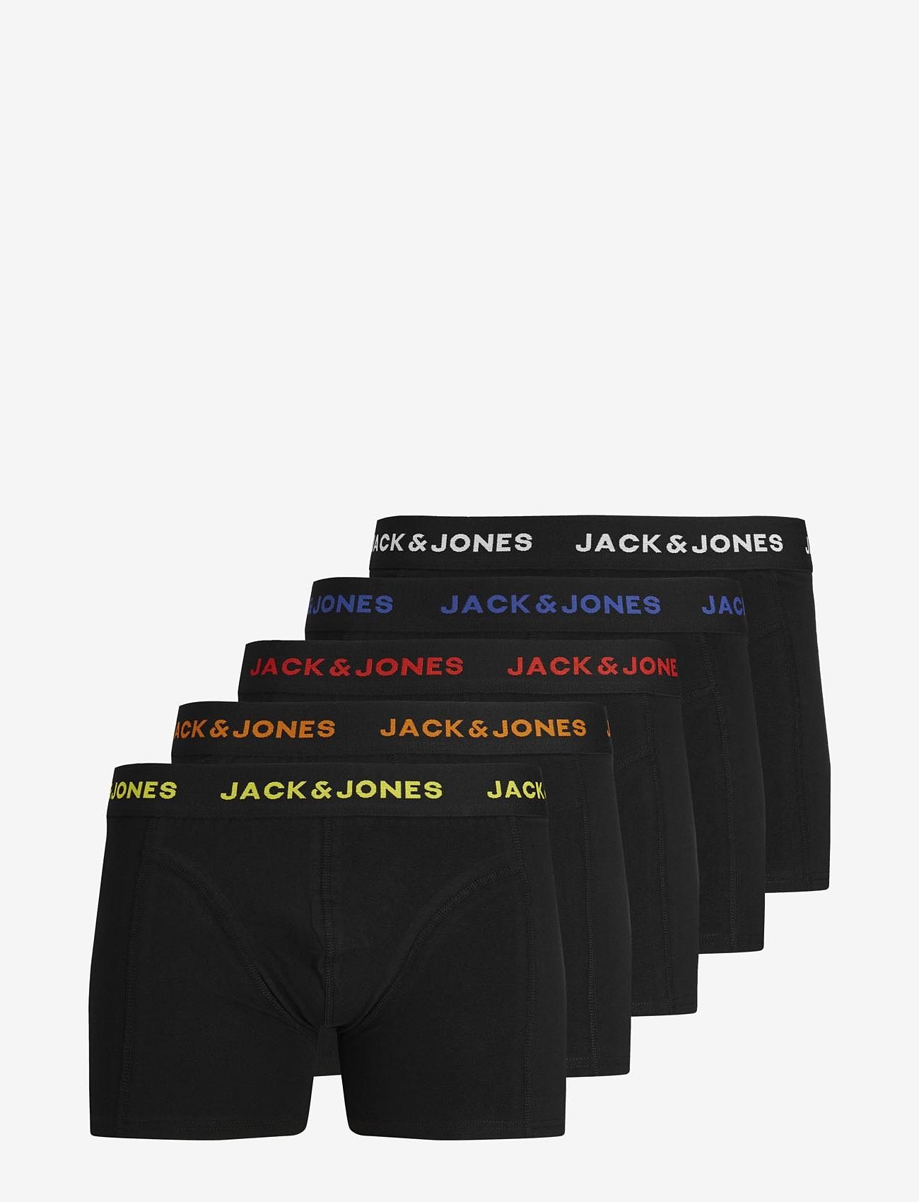 Jack & Jones - JACBLACK FRIDAY TRUNKS 5 PACK BOX - black - 0