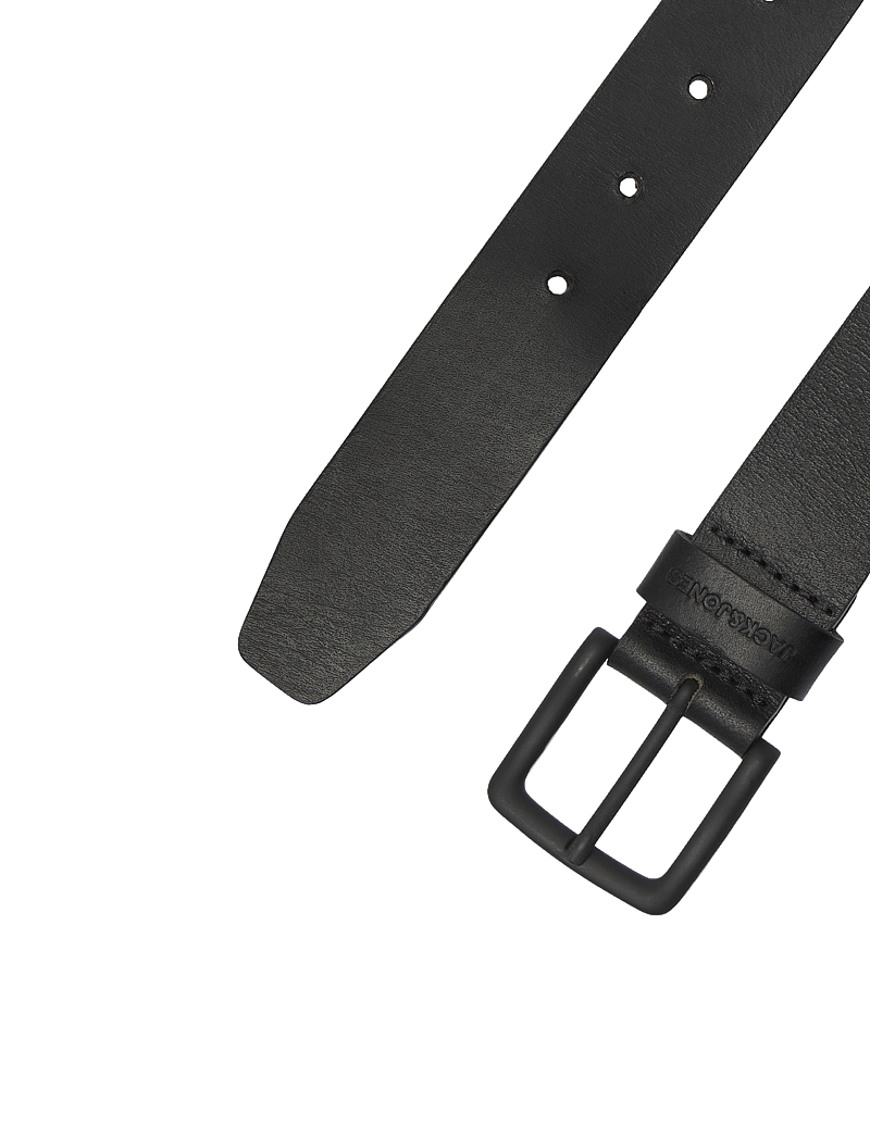 Jack & Jones - JACROMA LEATHER BELT NOOS - classic belts - black - 2