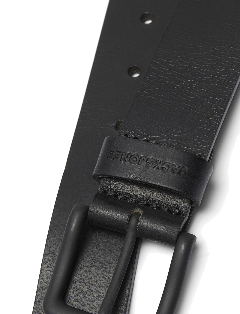 Jack & Jones - JACROMA LEATHER BELT NOOS - classic belts - black - 3