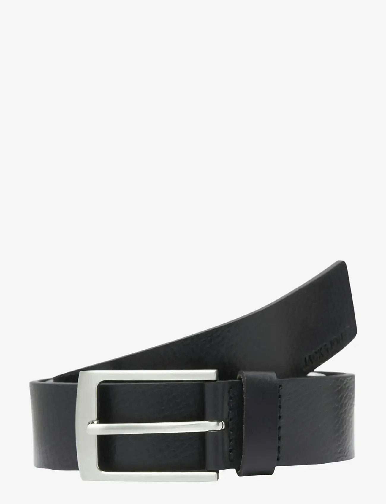 Jack & Jones - JACSTOCKHOLM LEATHER BELT NOOS - klassisch gürtel - black - 1