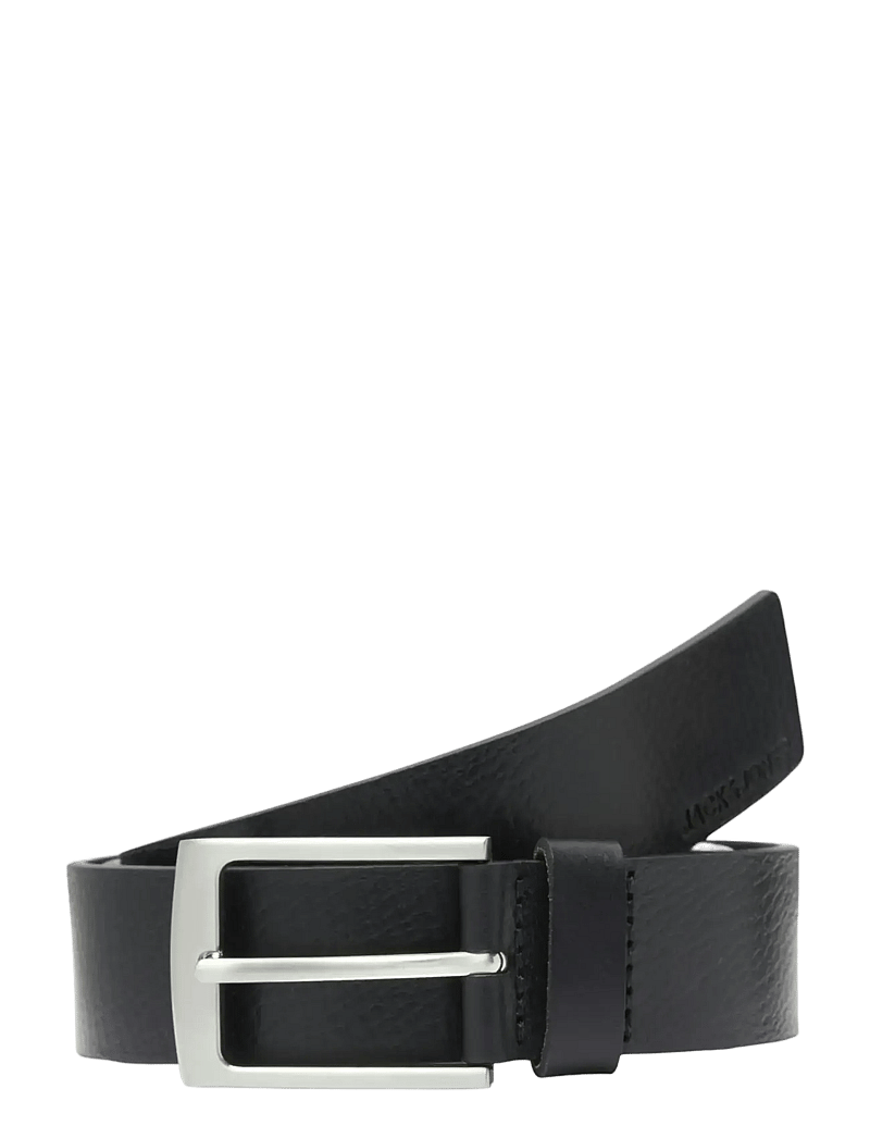 Jack & Jones - JACSTOCKHOLM LEATHER BELT NOOS - klassisch gürtel - black - 1