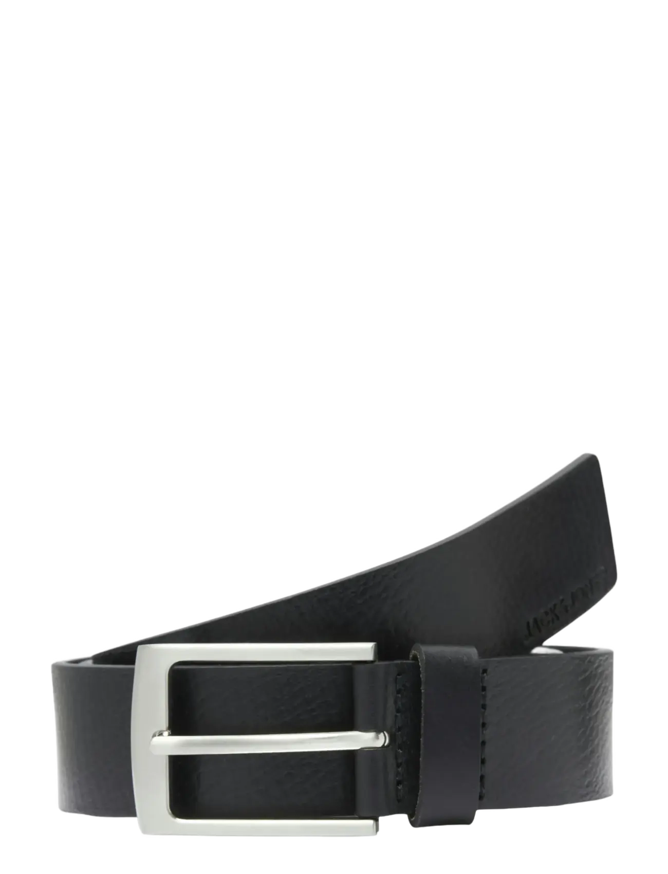 Jack & Jones JACSTOCKHOLM LEATHER BELT NOOS - Accessories - BLACK / black