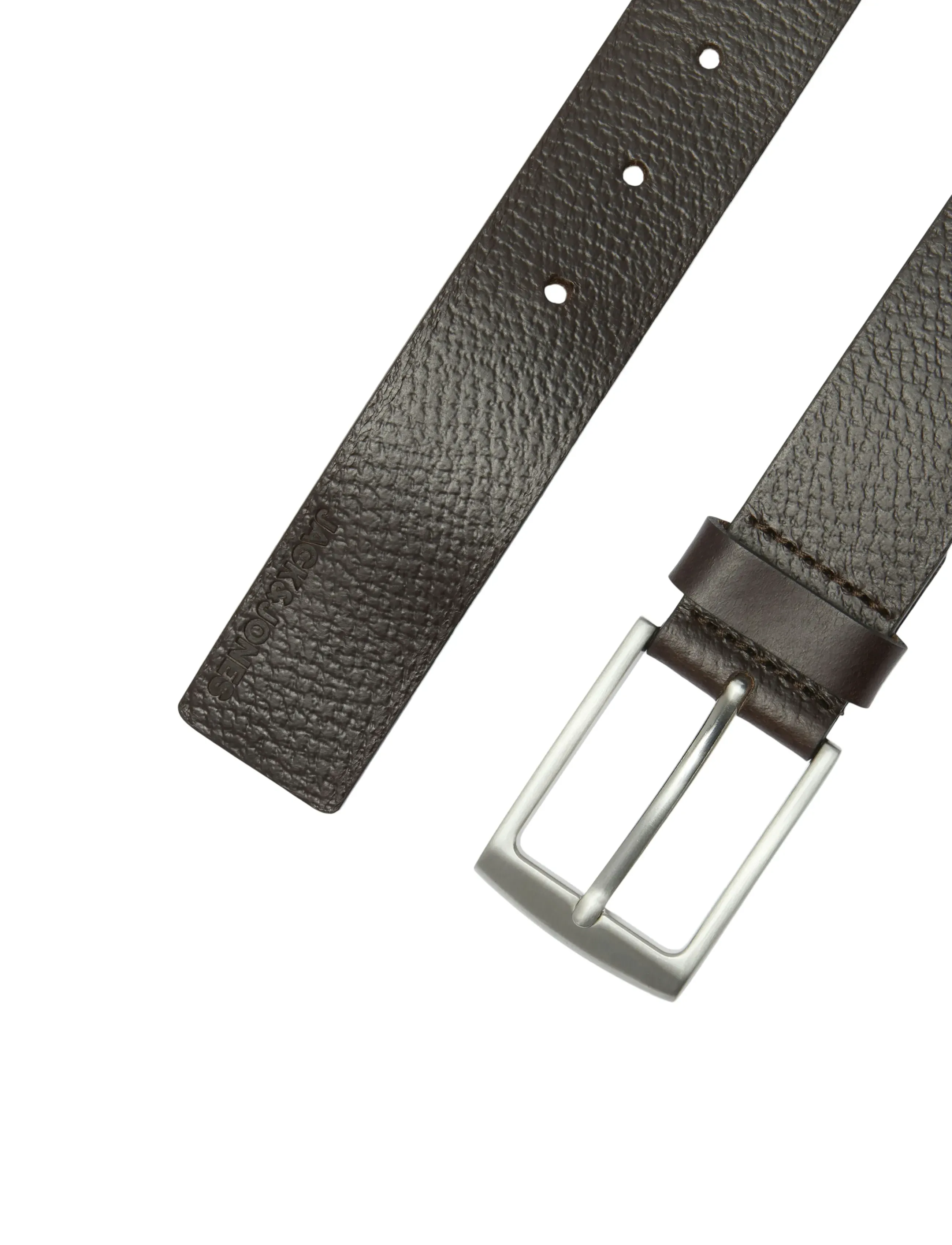 Jack & Jones - JACSTOCKHOLM LEATHER BELT NOOS - klassiske bælter - black coffee - 2