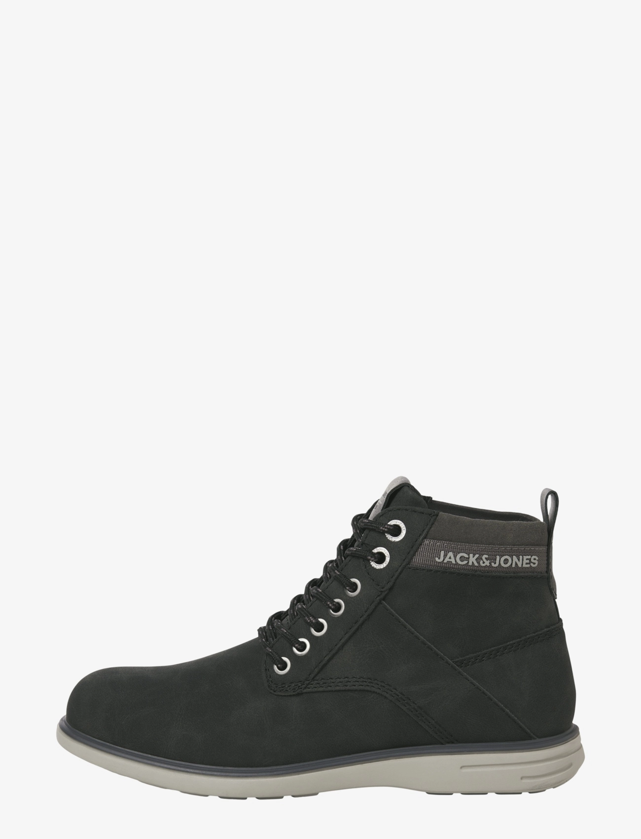 Jack & Jones Jfwdenver Pu Combo Boot, 40, Boots, Schwarz - Lace Up Männerswear