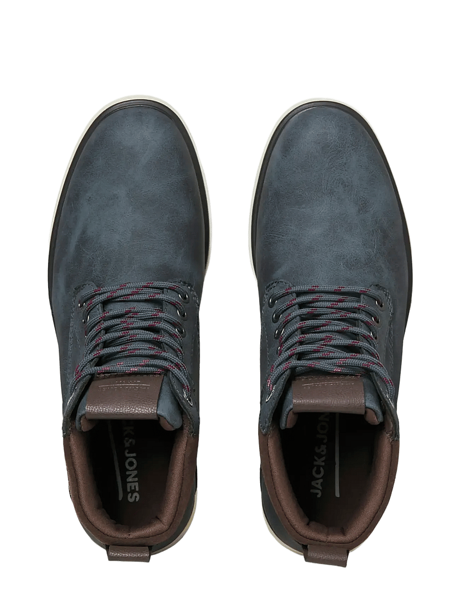 Jack & Jones - JFWDENVER PU COMBO BOOT - paeltega saapad - navy blazer - 1