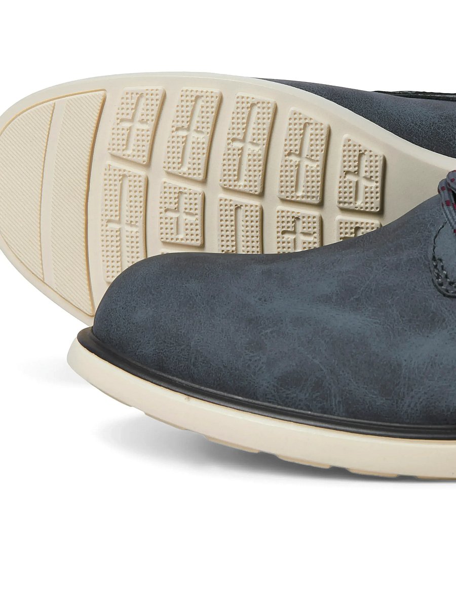 Jack & Jones - JFWDENVER PU COMBO BOOT - paeltega saapad - navy blazer - 3