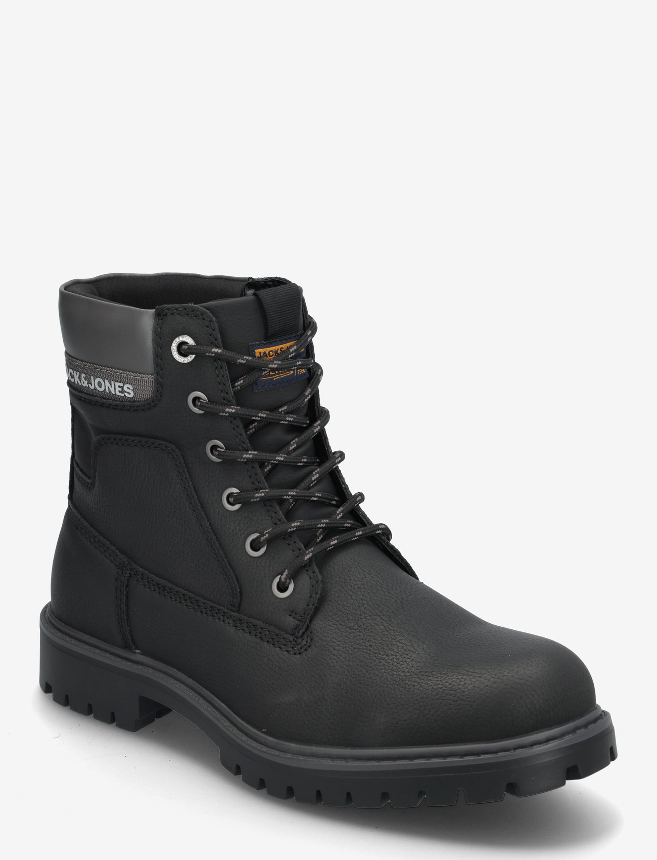 Jack & Jones - JFWFINIUS PU NUBUCK BOOT - paeltega saapad - anthracite - 1