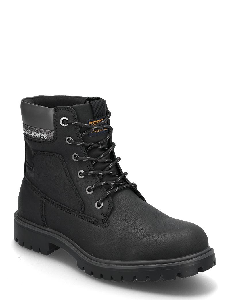 Jack & Jones - JFWFINIUS PU NUBUCK BOOT - paeltega saapad - anthracite - 1