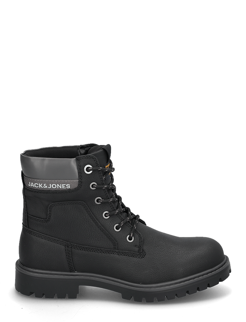 Jack & Jones - JFWFINIUS PU NUBUCK BOOT - paeltega saapad - anthracite - 2