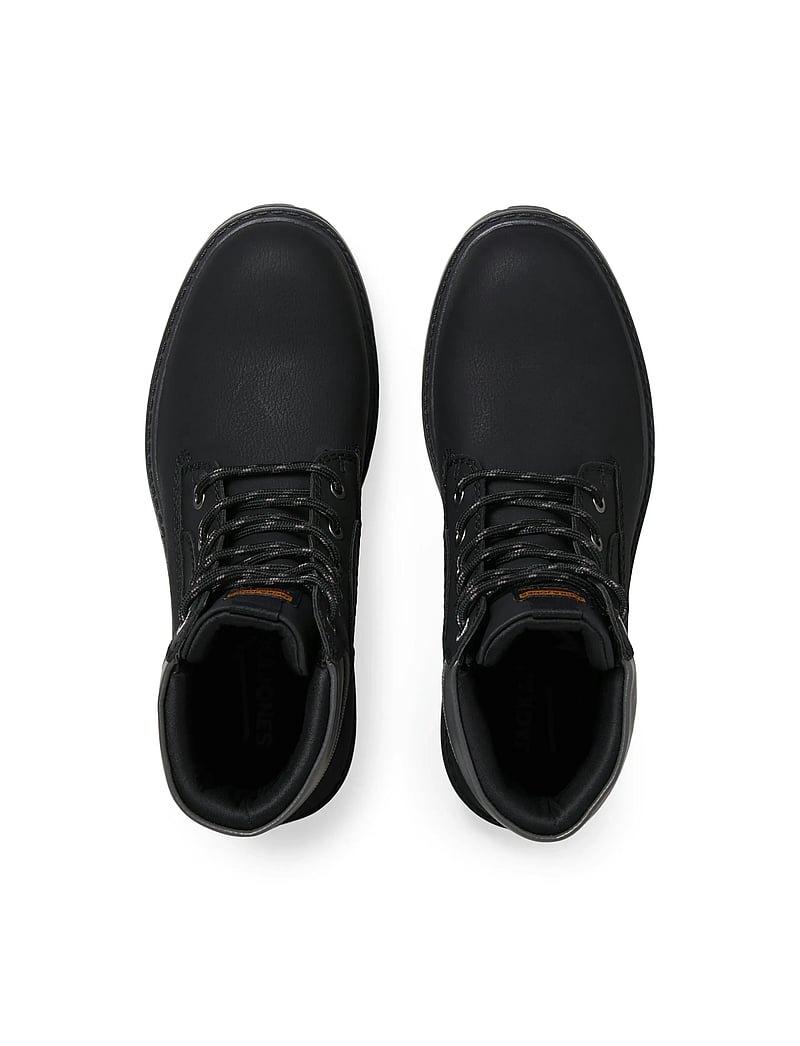 Jack & Jones - JFWFINIUS PU NUBUCK BOOT - paeltega saapad - anthracite - 0