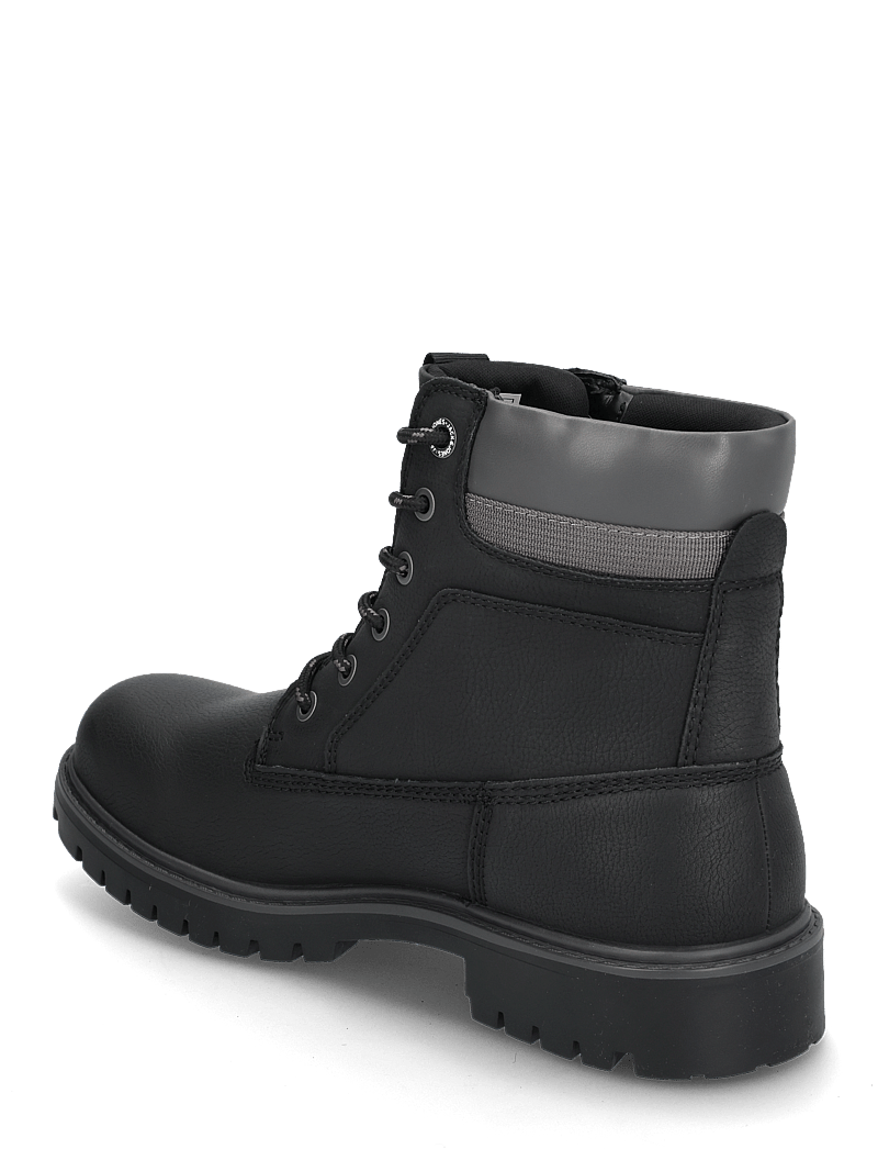 Jack & Jones - JFWFINIUS PU NUBUCK BOOT - paeltega saapad - anthracite - 3