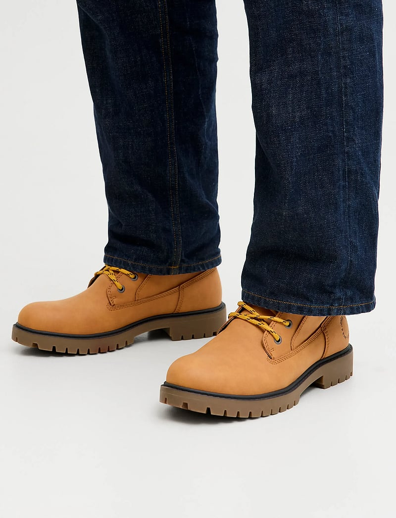 Jack & Jones - JFWFINIUS PU NUBUCK BOOT - schnürboots - honey - 5