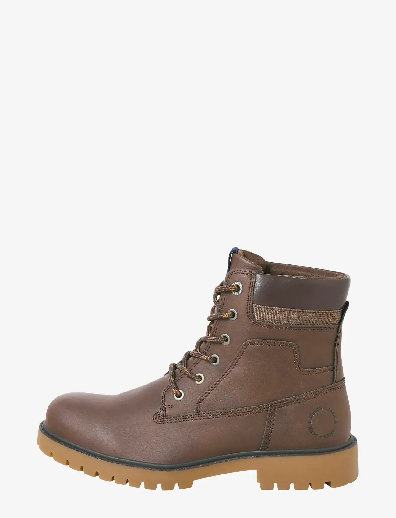 Jack & Jones - JFWFINIUS PU NUBUCK BOOT - støvler med snøre - java - 1