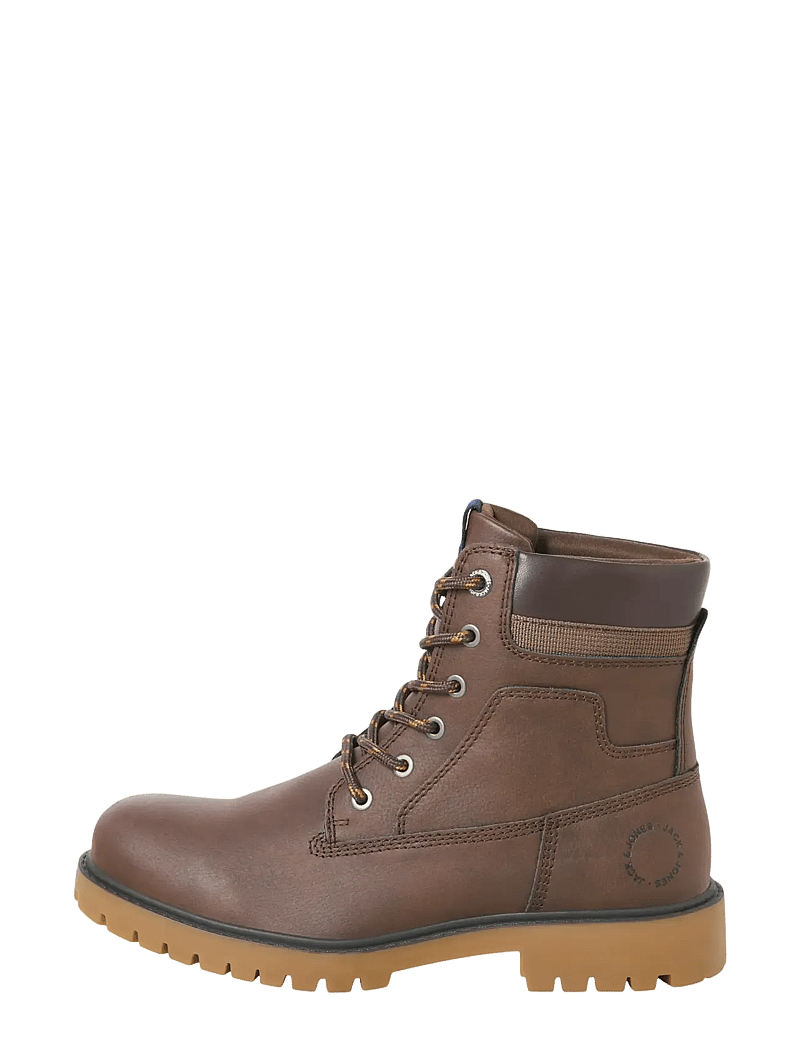 Jack & Jones - JFWFINIUS PU NUBUCK BOOT - schnürboots - java - 1