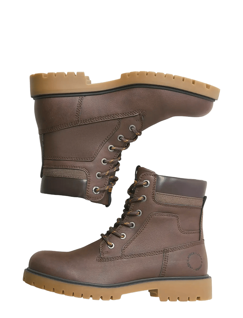 Jack & Jones - JFWFINIUS PU NUBUCK BOOT - schnürboots - java - 2
