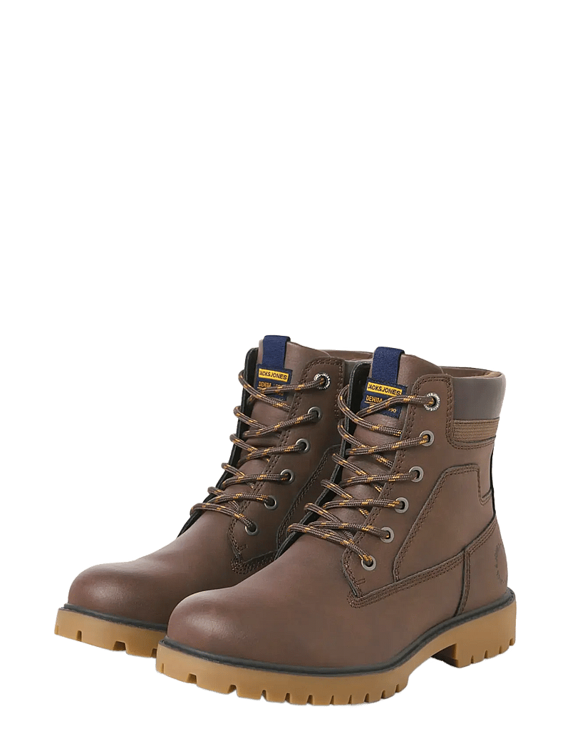 Jack & Jones - JFWFINIUS PU NUBUCK BOOT - schnürboots - java - 3