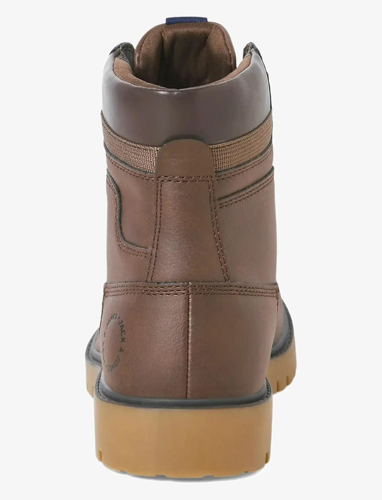 Jack & Jones - JFWFINIUS PU NUBUCK BOOT - støvler med snøre - java - 4