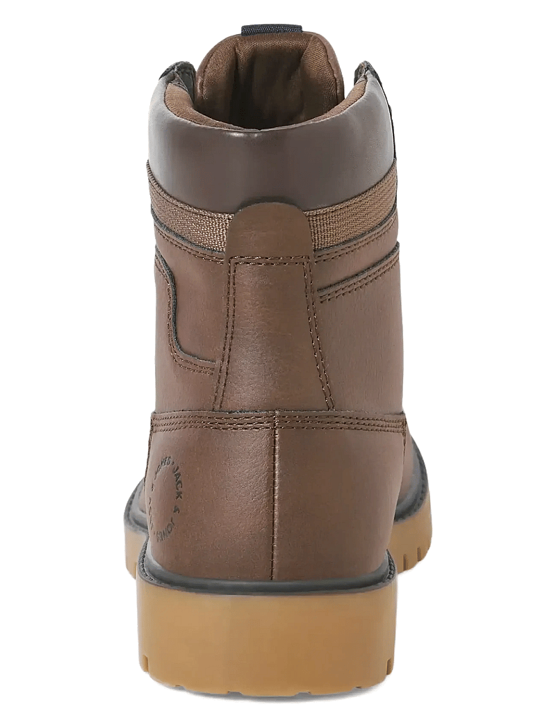 Jack & Jones - JFWFINIUS PU NUBUCK BOOT - schnürboots - java - 4