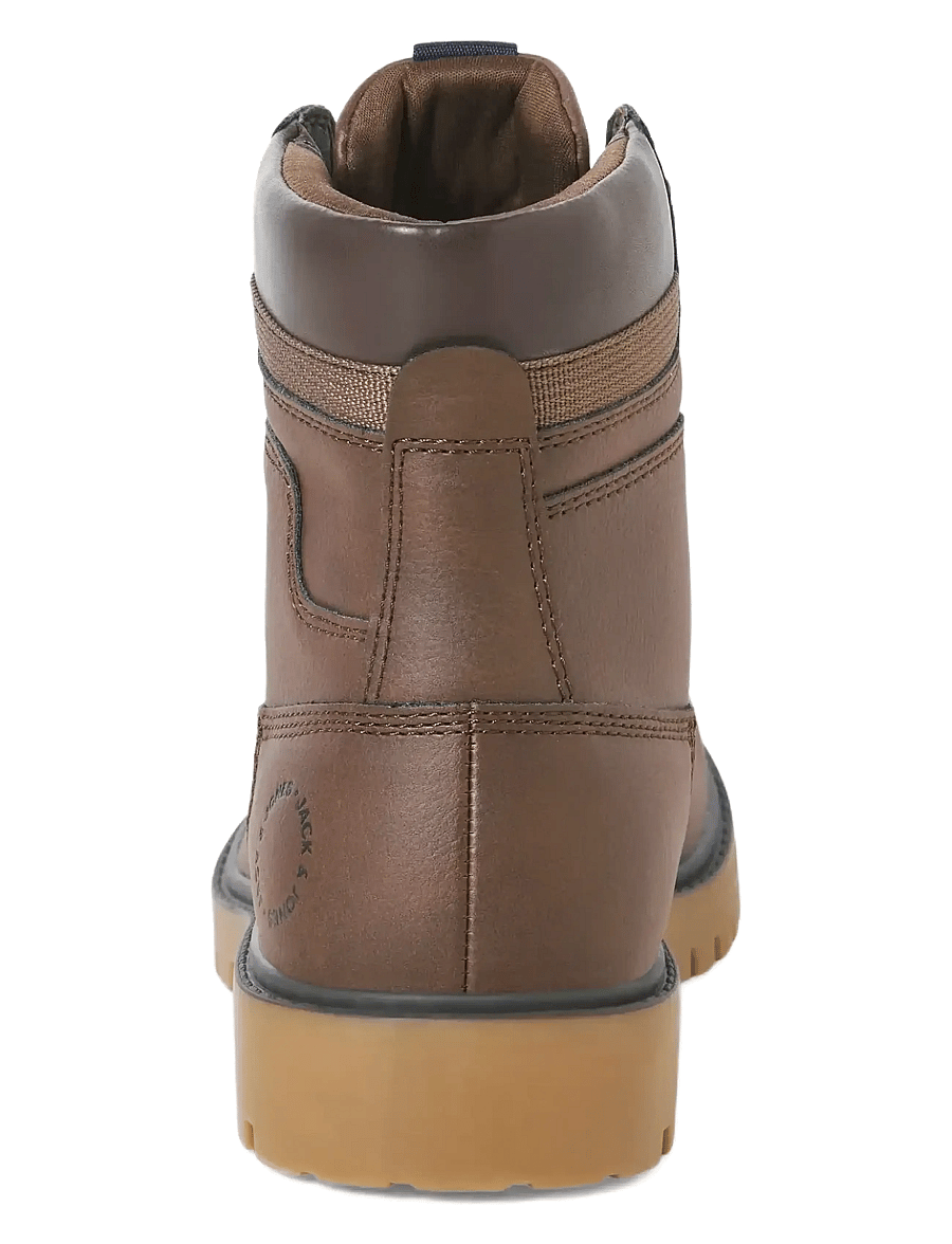 Jack & Jones - JFWFINIUS PU NUBUCK BOOT - schnürstiefel - java - 4