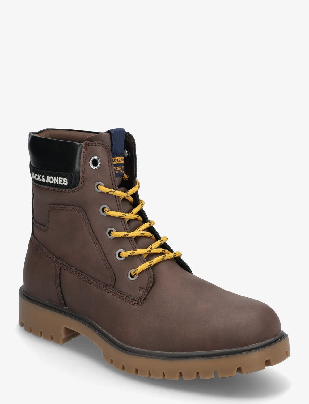 Jack & Jones - JFWFINIUS PU NUBUCK BOOT - schnürboots - java - 0