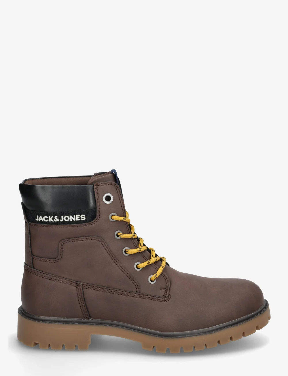 Jack & Jones - JFWFINIUS PU NUBUCK BOOT - schnürboots - java - 1