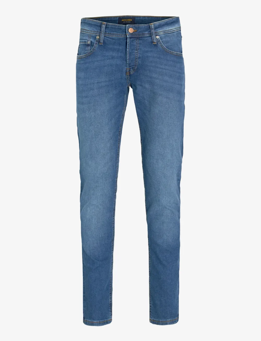 Jack & Jones - JJIGLENN JJORIGINAL SQ 223 NOOS - slim fit jeans - blue denim - 1
