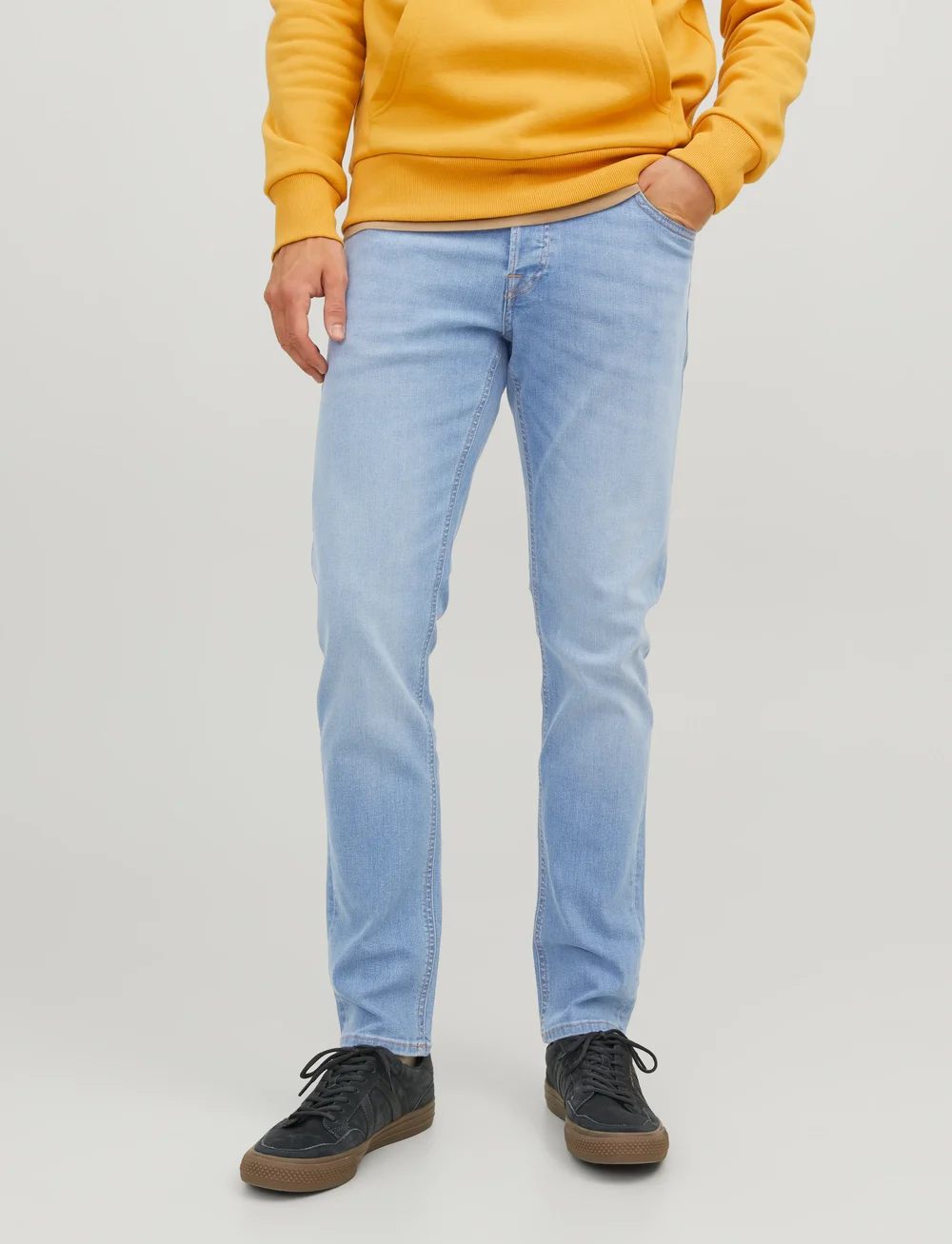 Jack & Jones - JJIGLENN JJORIGINAL SQ 330 NOOS - kitsad teksad - blue denim - 0