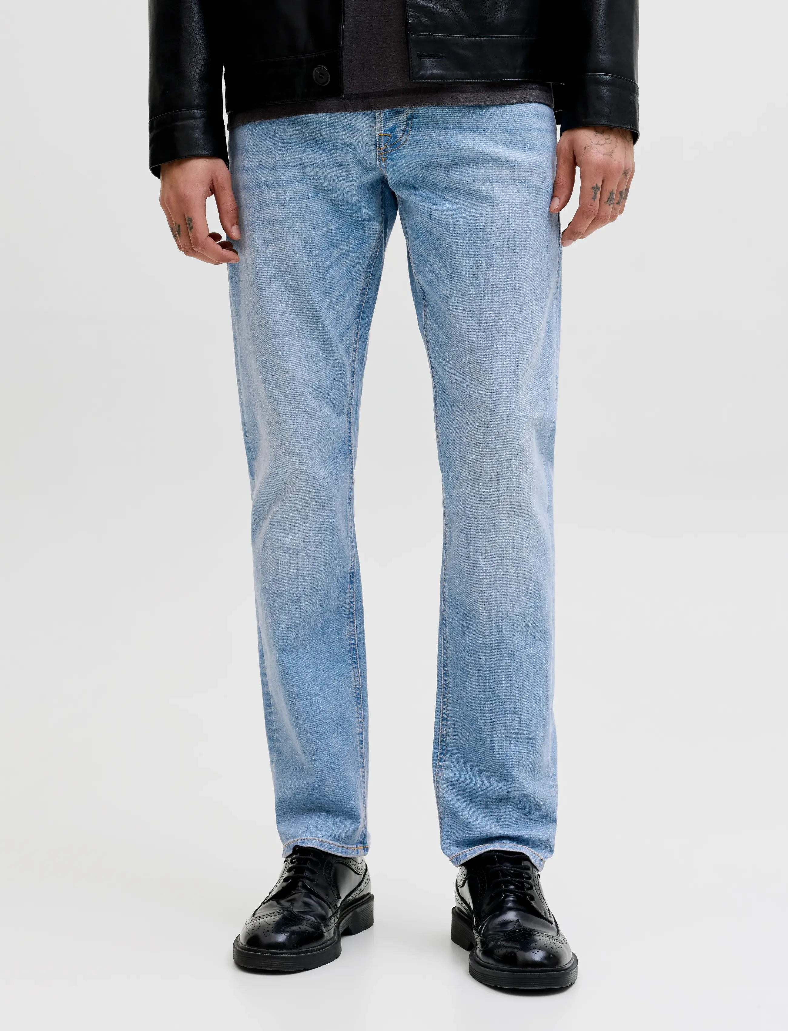 Jack & Jones JJIGLENN JJBASIC SQ 330 NOOS - Jeans - BLUE DENIM / blue