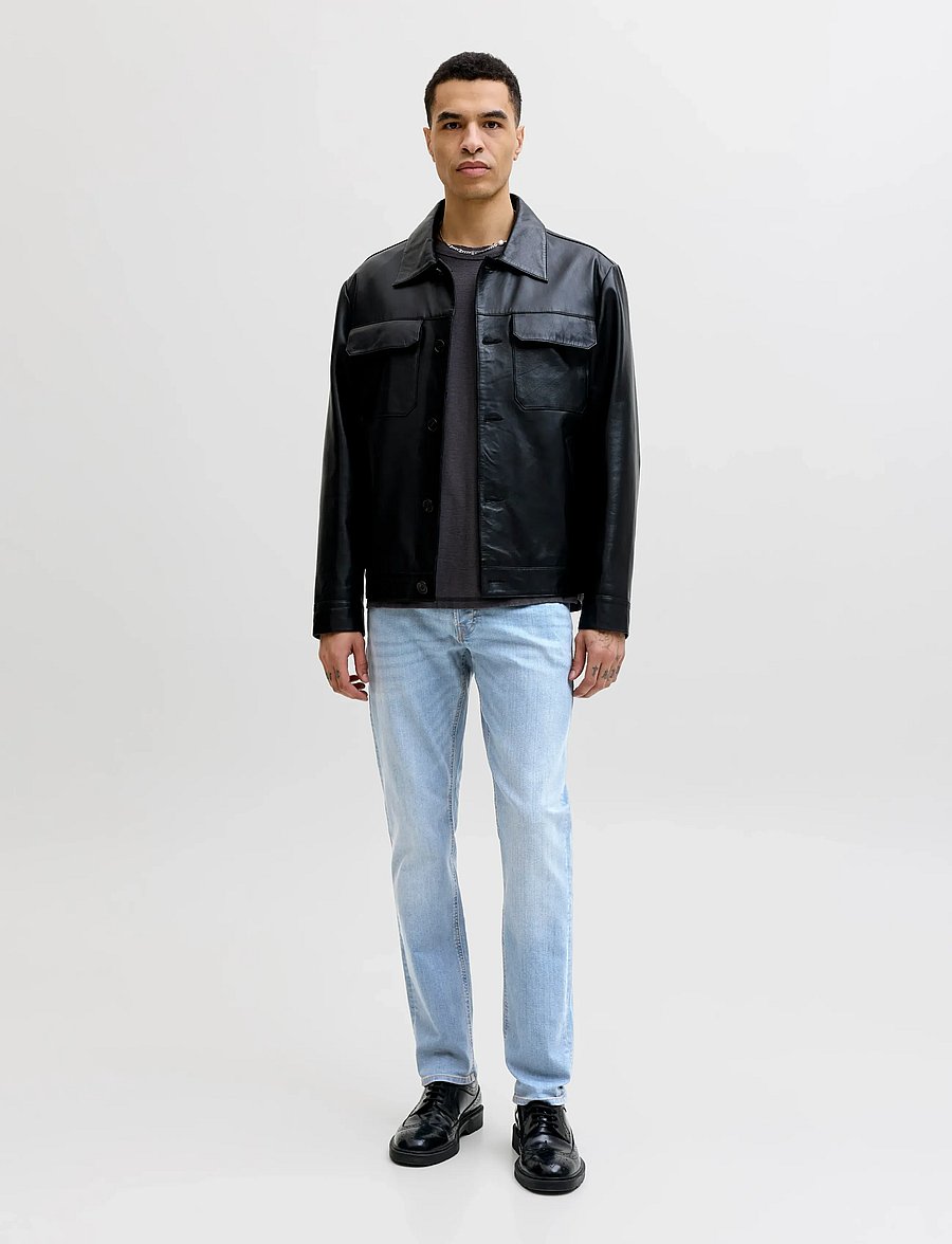 Jack & Jones - JJIGLENN JJORIGINAL SQ 330 NOOS - slim-fit jeans - blue denim - 4