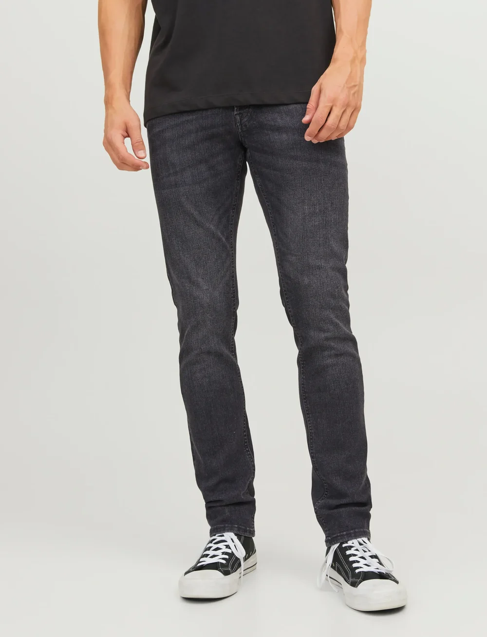 Jack & Jones - JJIGLENN JJORIGINAL SQ 270 NOOS - kitsad teksad - black denim - 0