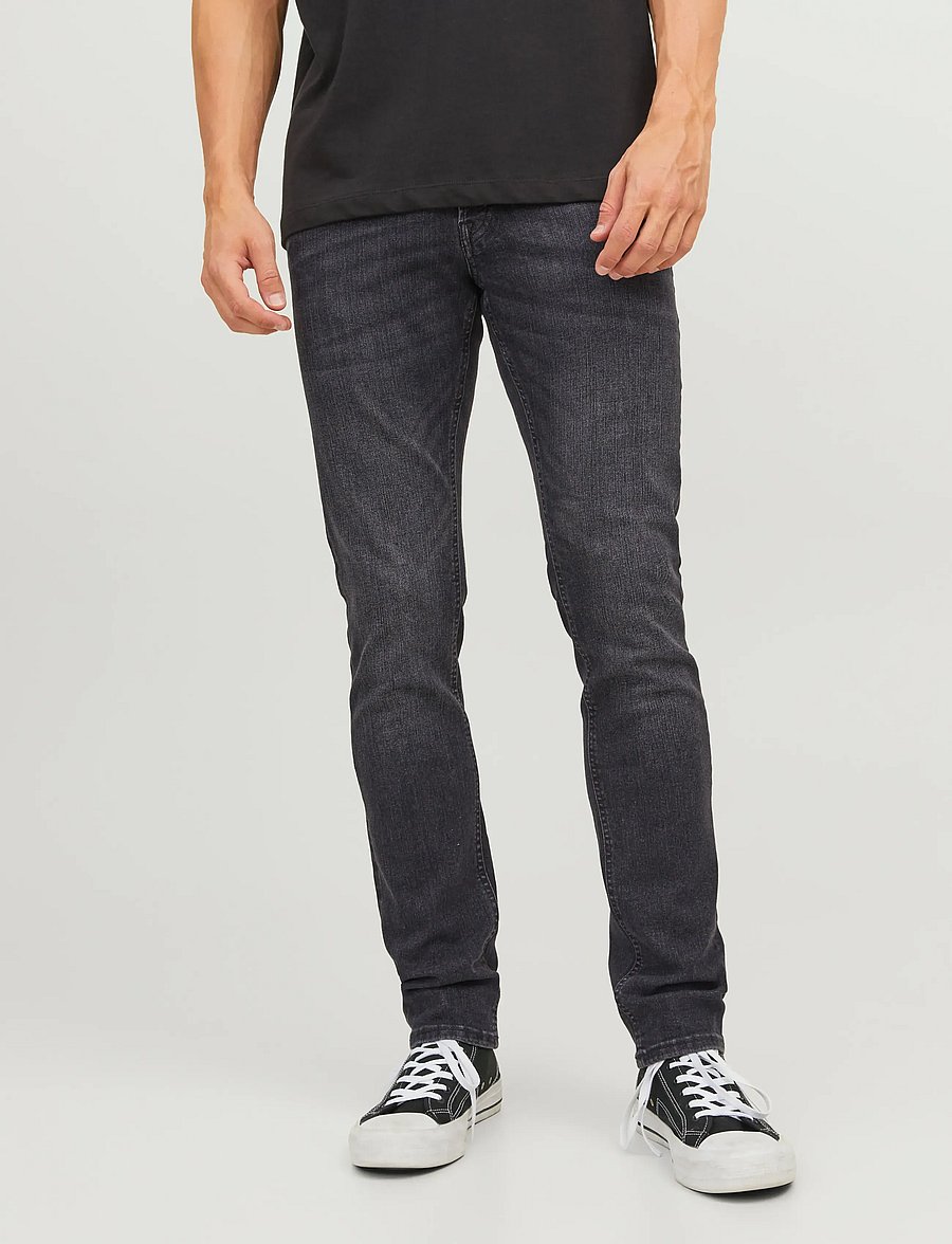 Jack & Jones - JJIGLENN JJORIGINAL SQ 270 NOOS - slim jeans - black denim - 0