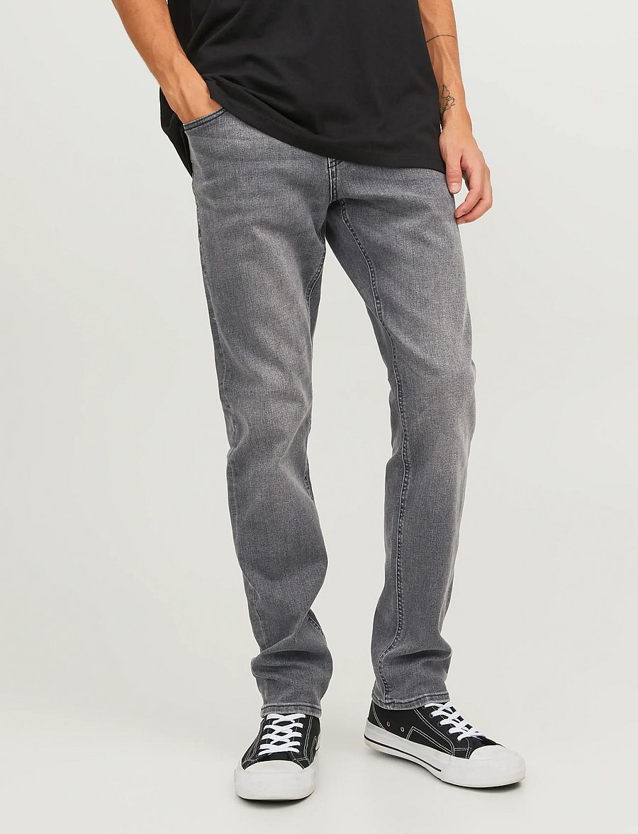 Jack & Jones - JJIGLENN JJORIGINAL SQ 349 NOOS - slim jeans - black denim - 0