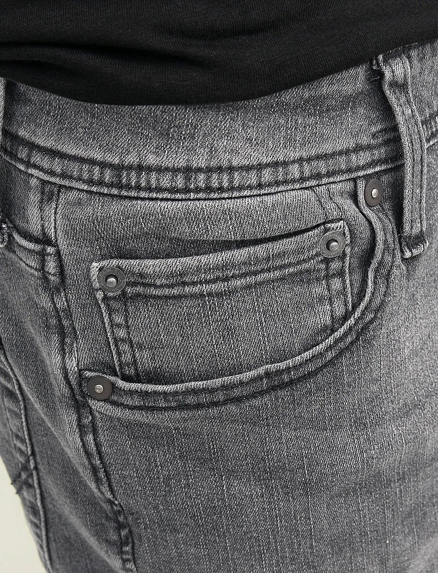 Jack & Jones - JJIGLENN JJORIGINAL SQ 349 NOOS - slim jeans - black denim - 5
